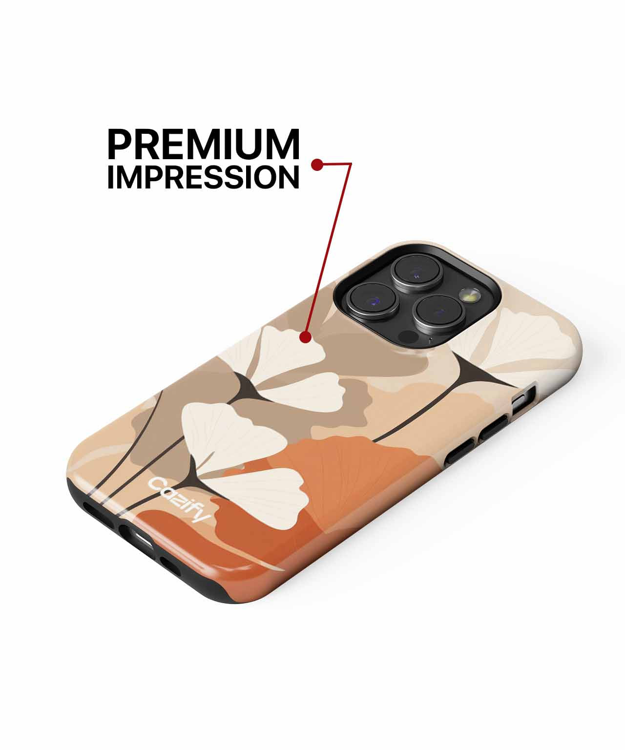 Delightful Floral Dreams with a Twist iPhone case Case Cazify - Delivery Canada