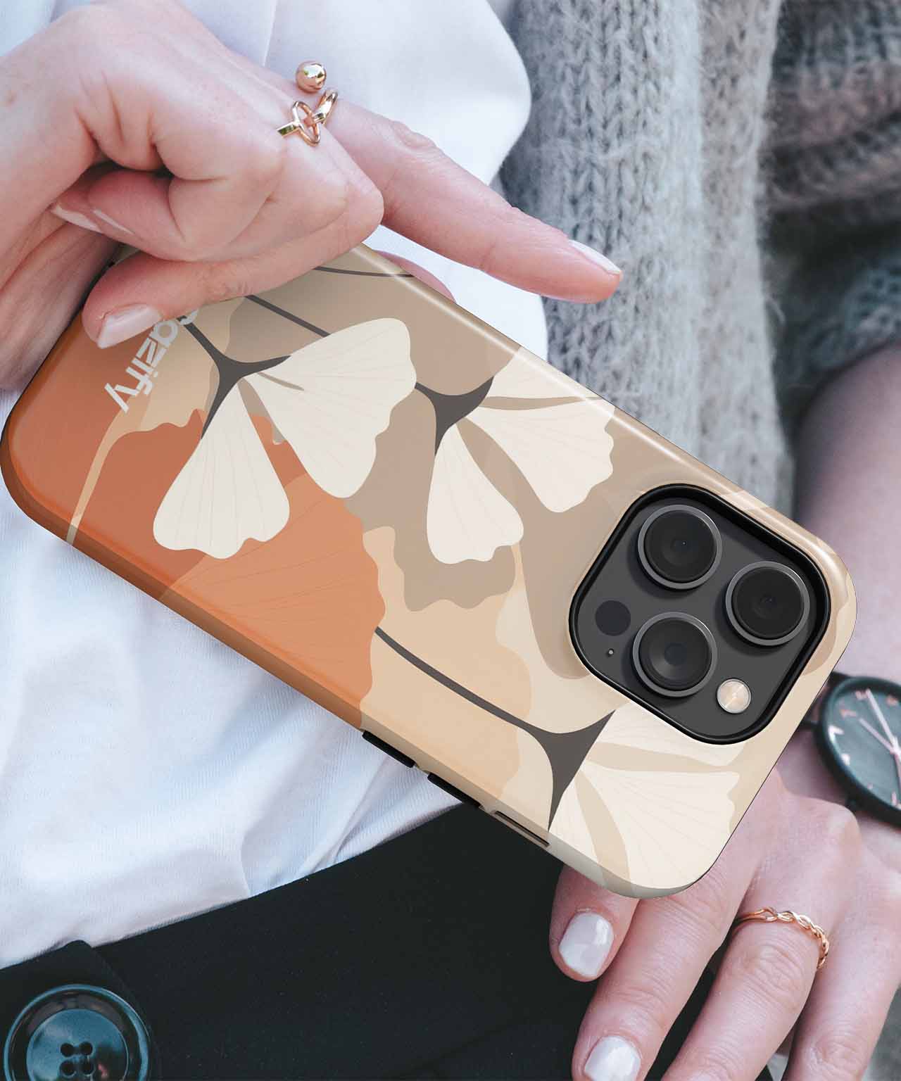 Delightful Floral Dreams with a Twist iPhone case Case Cazify - Delivery Canada