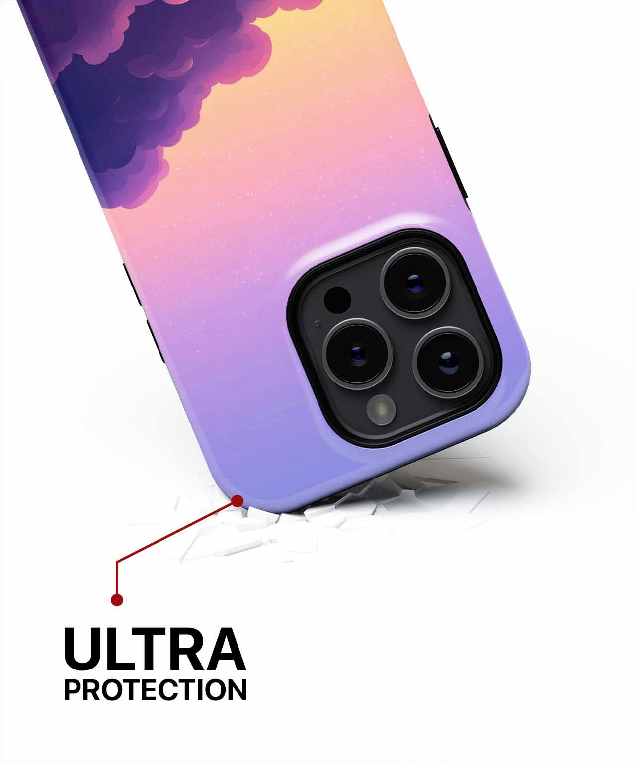 Dreamy Colorful Sky Dance iPhone case Case Cazify - Delivery Canada