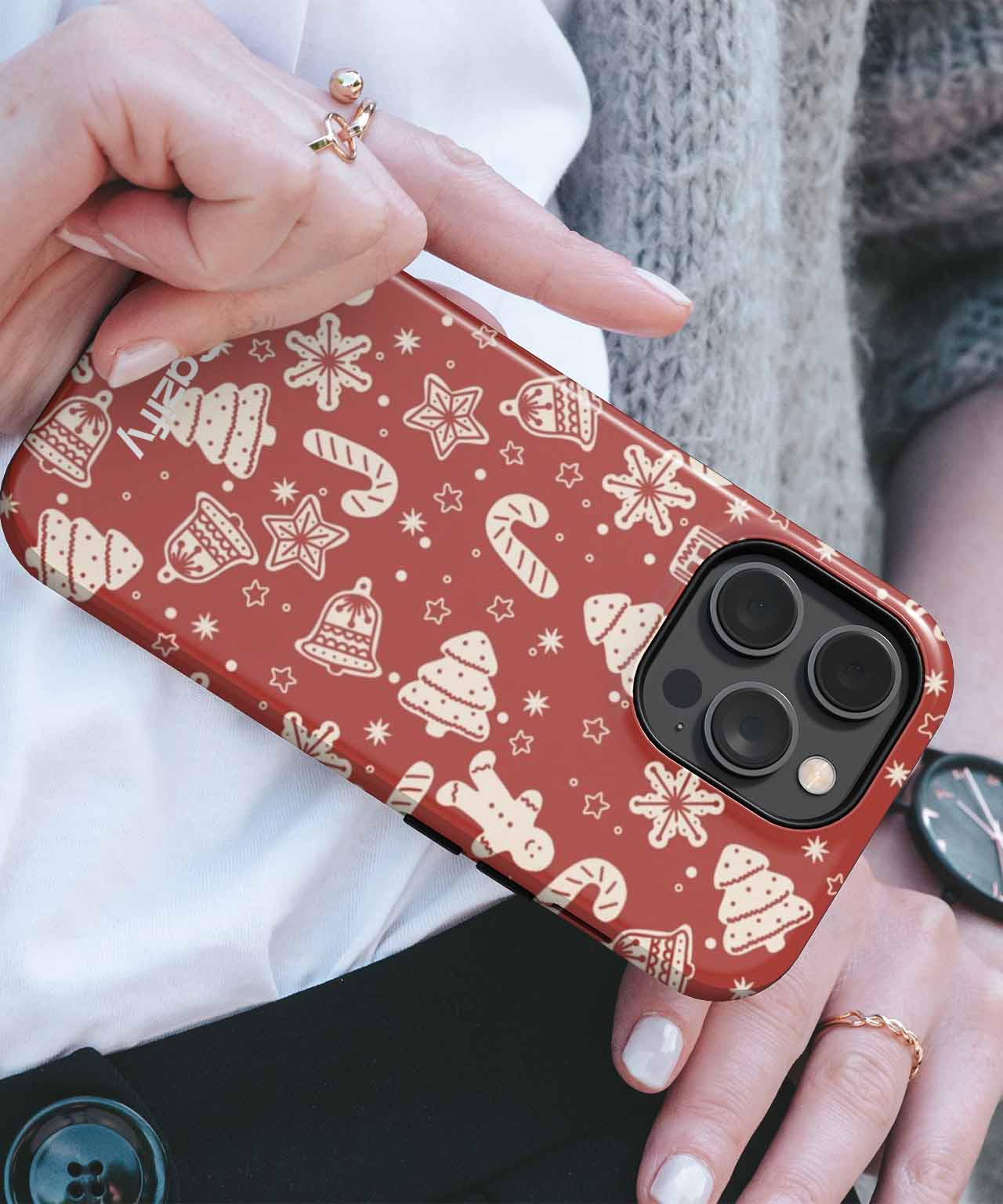 Festive Gingerbread Wonderland Full of Fun iPhone case Case Cazify - Delivery Canada