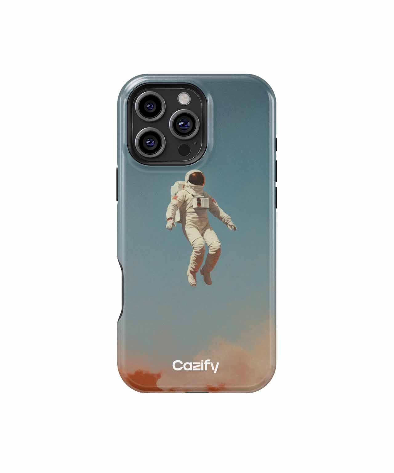 Floating Astronaut in a Dreamy Sky iPhone case Case Cazify - Delivery Canada