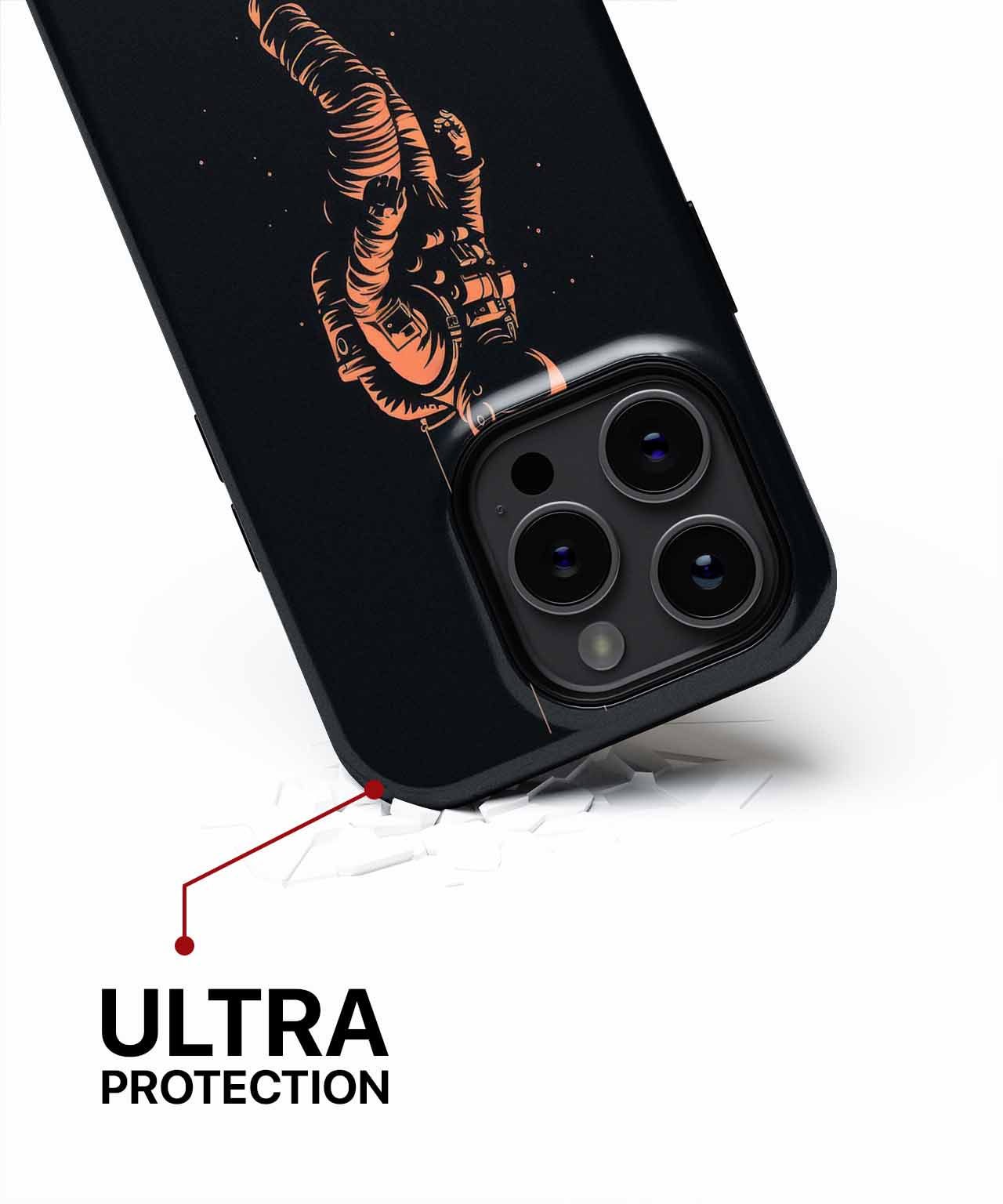 Floating Spacewalker in Cosmic Limbo iPhone case Case Cazify - Delivery Canada
