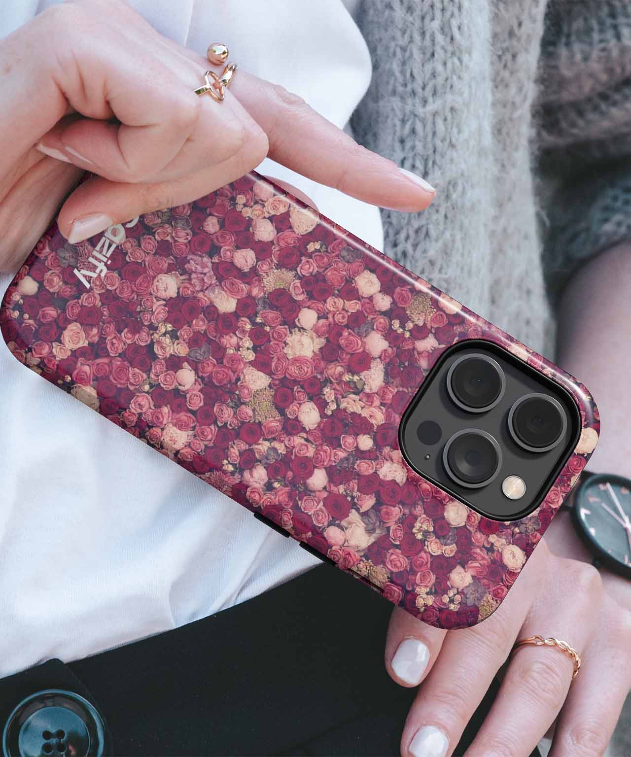 Floral Fantasy Delight in Bloom iPhone case Case Cazify - Delivery Canada