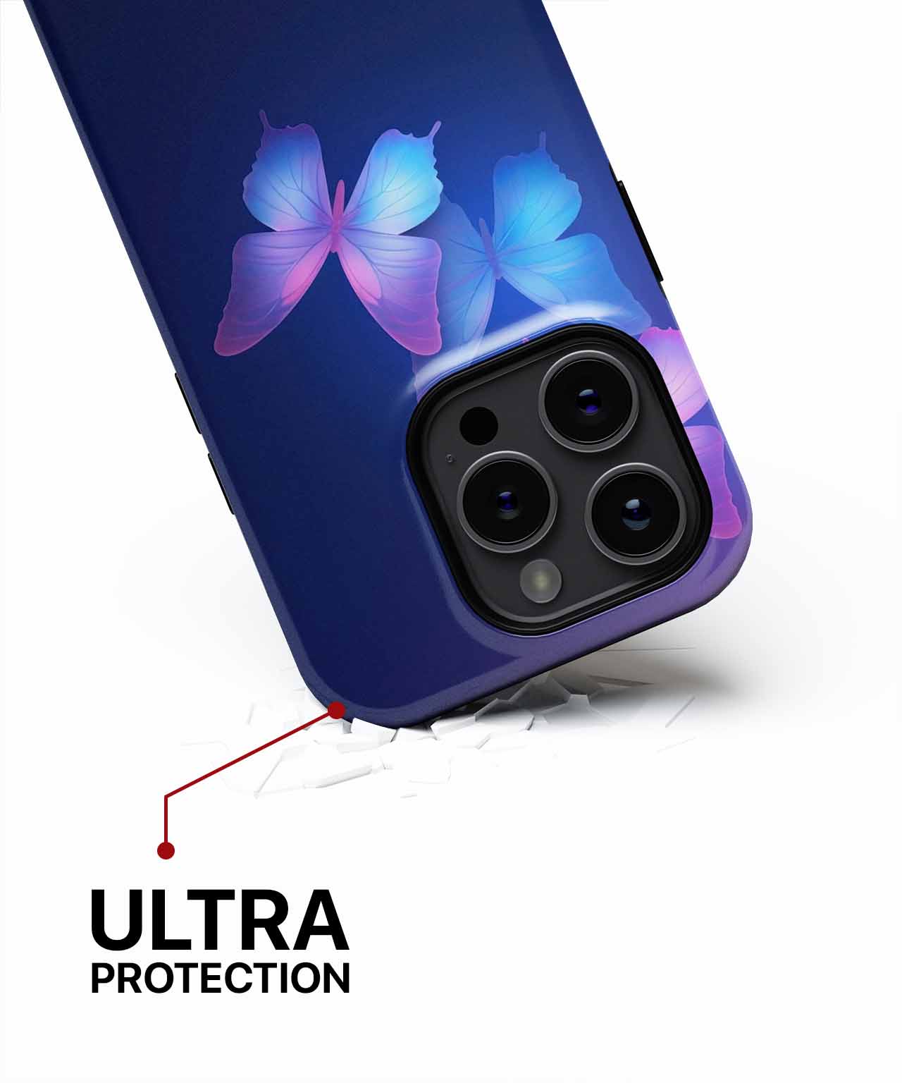 Fluttering Colorful Butterflies in Flight iPhone case Case Cazify - Delivery Canada