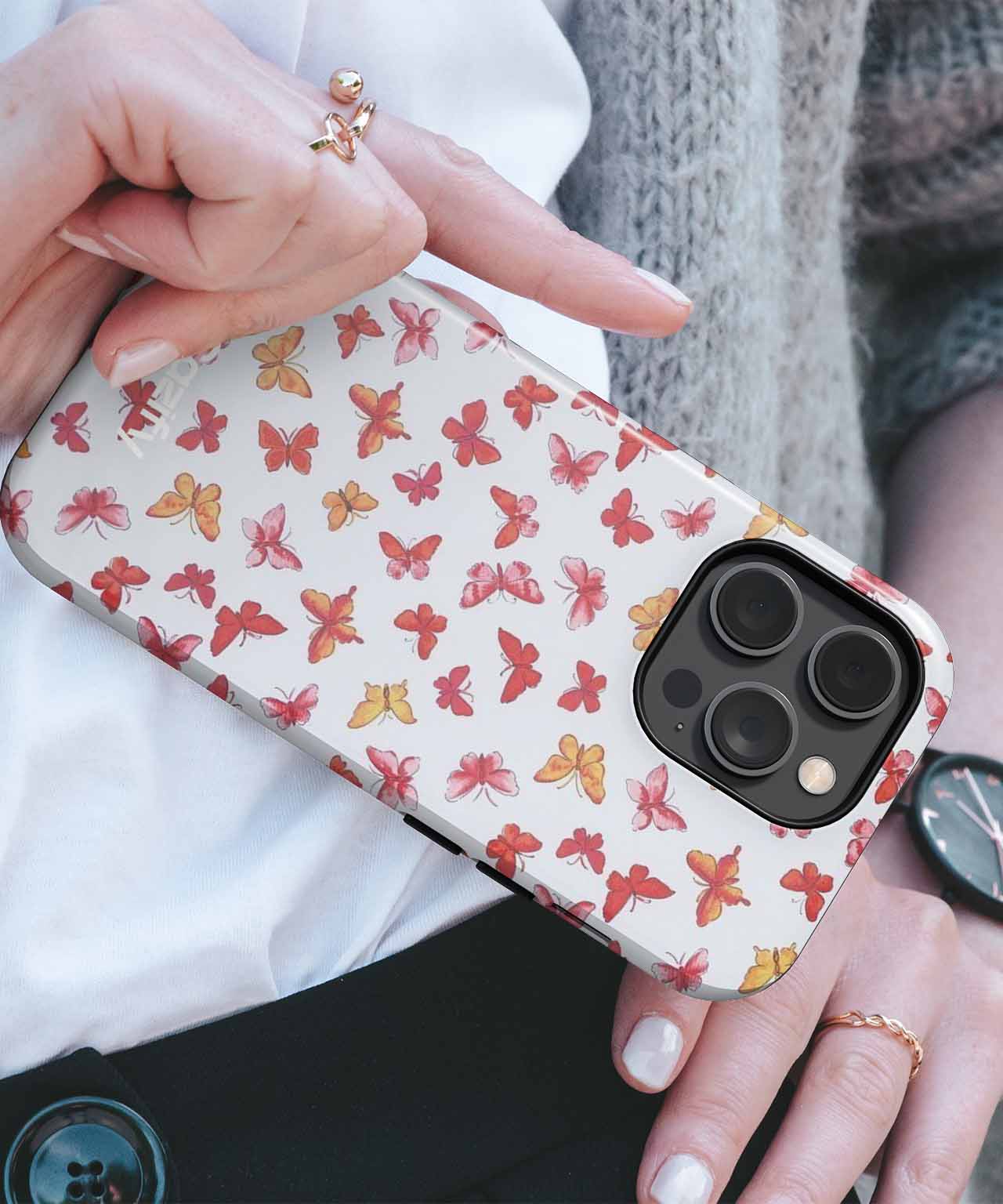Fluttering Dreams of Colorful Butterflies iPhone case Case Cazify - Delivery Canada