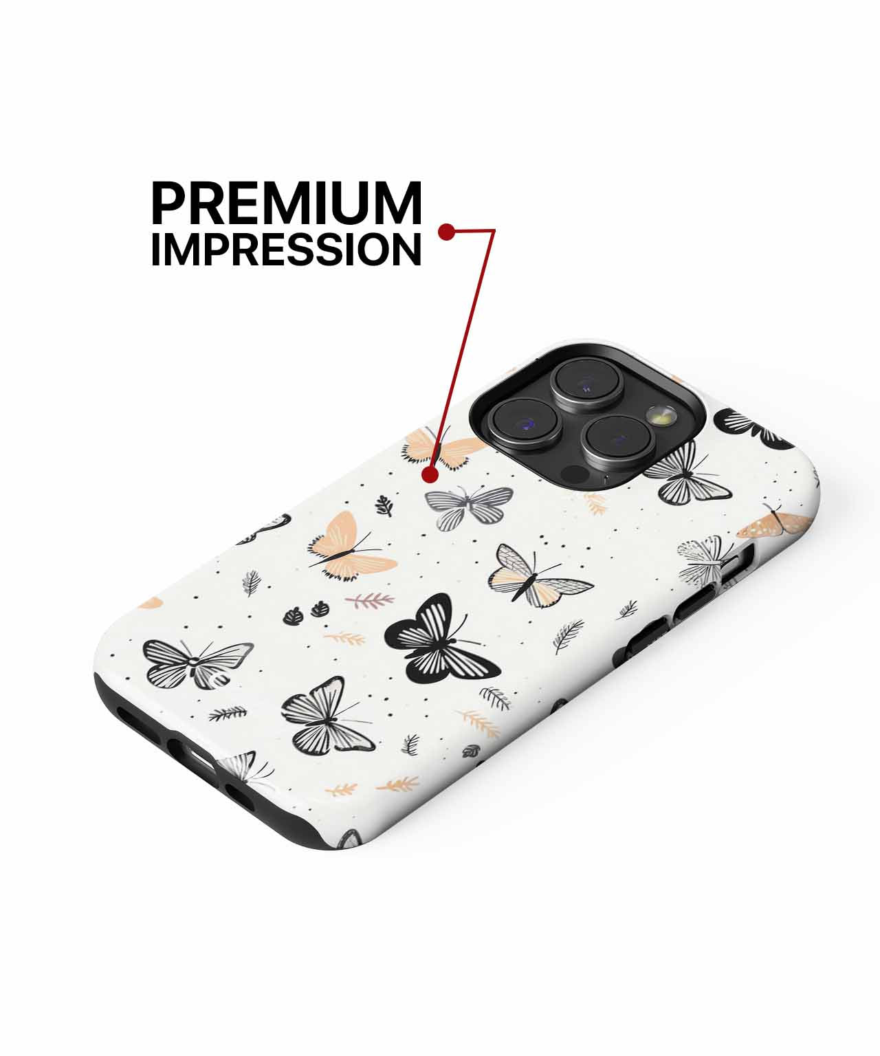 Fluttering Fun with Butterflies Everywhere iPhone case Case Cazify - Delivery Canada