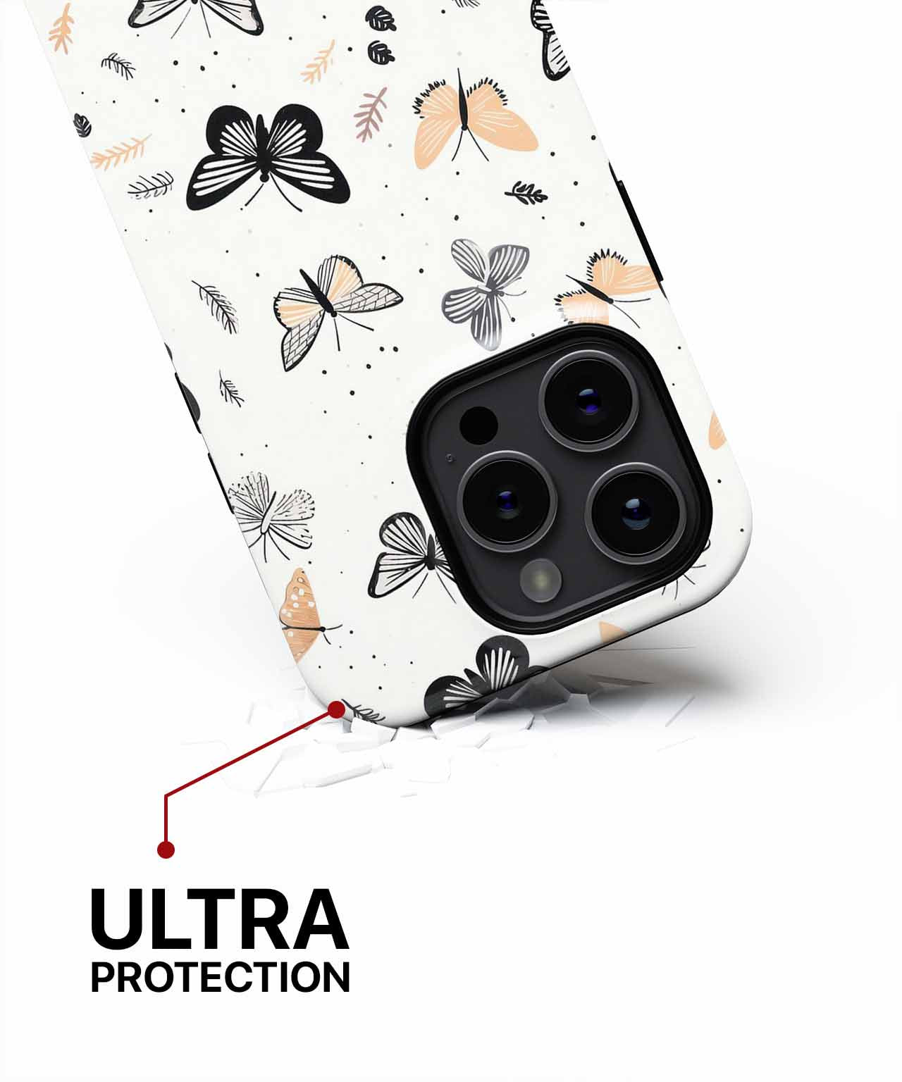 Fluttering Fun with Butterflies Everywhere iPhone case Case Cazify - Delivery Canada