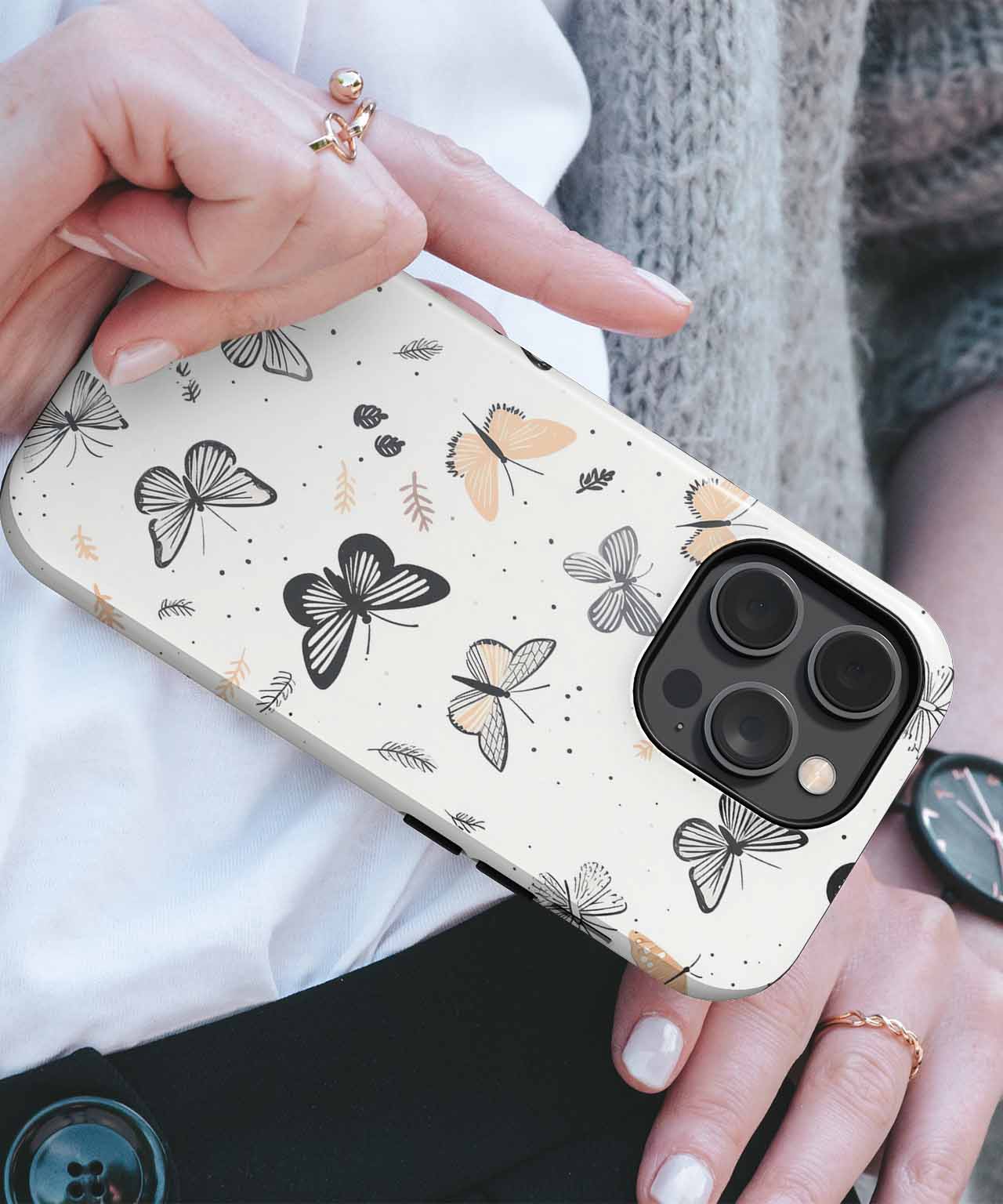 Fluttering Fun with Butterflies Everywhere iPhone case Case Cazify - Delivery Canada