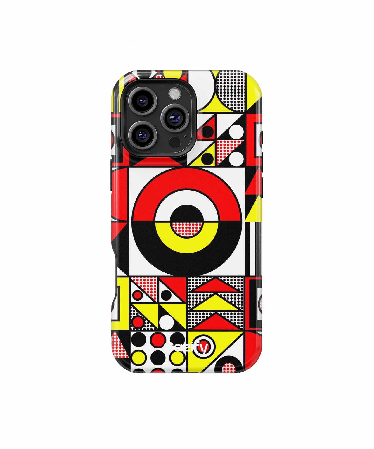 Funky Geometric Color Explosion iPhone case Case Cazify - Delivery Canada
