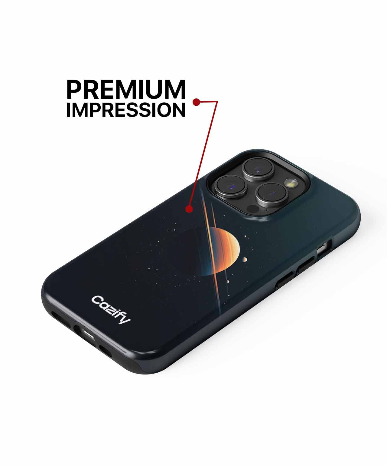 Galactic Dance of Planets in Orbit iPhone case Case Cazify - Delivery Canada