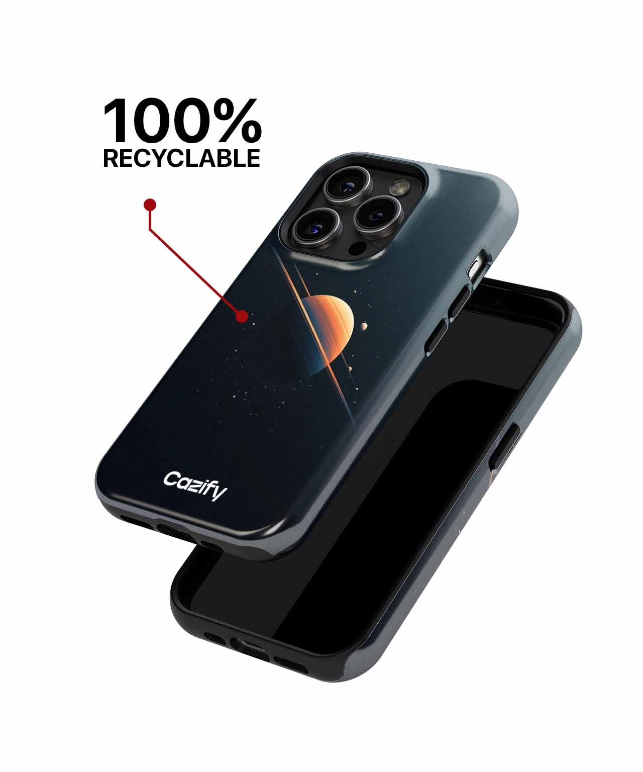 Galactic Dance of Planets in Orbit iPhone case Case Cazify - Delivery Canada