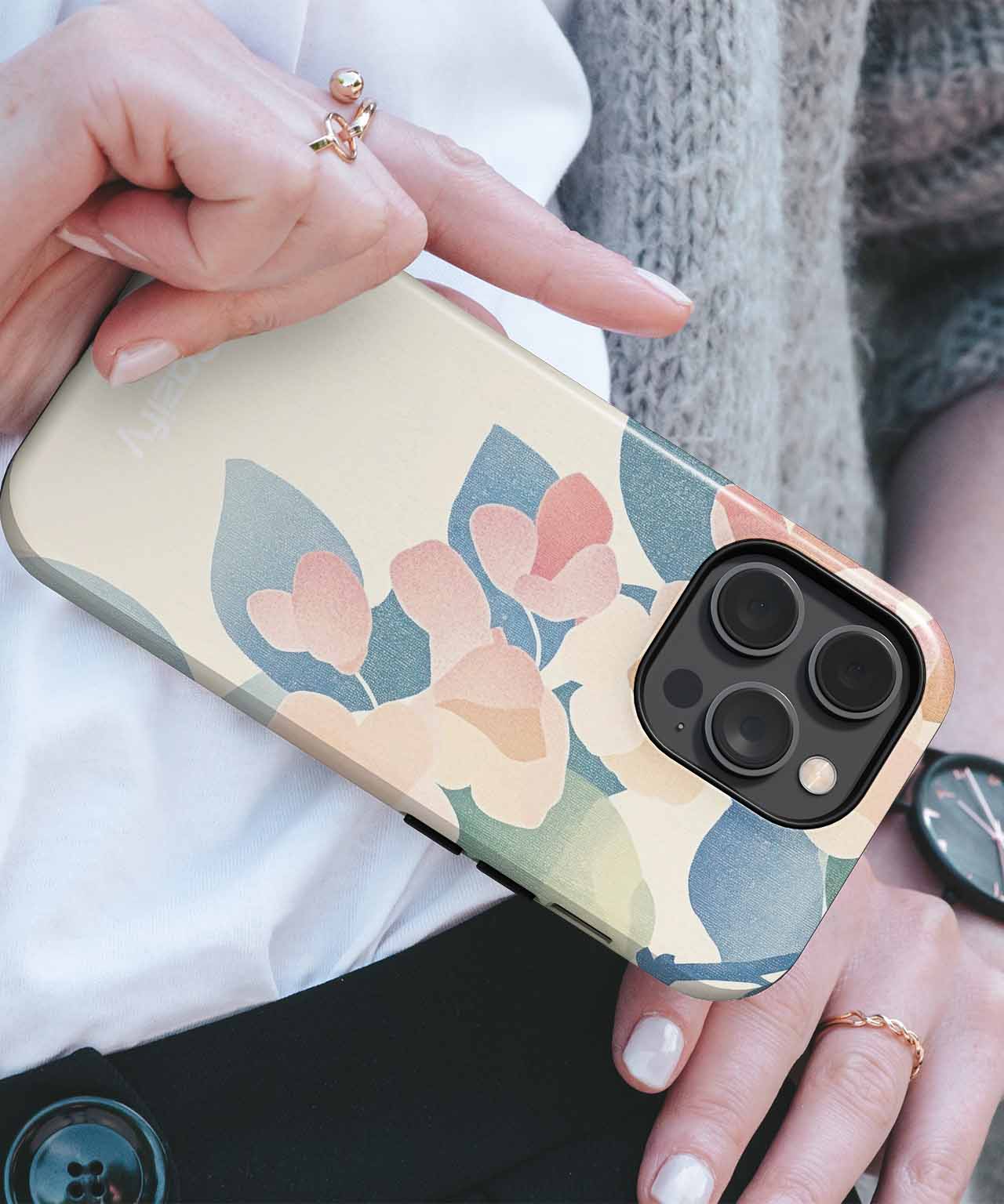 Gentle pastel blooms dance in the breeze iPhone case Case Cazify - Delivery Canada