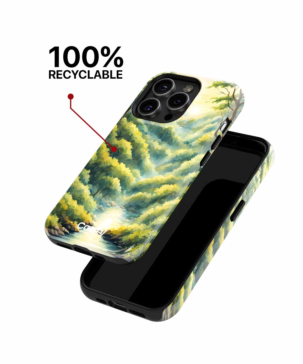 Glorious Nature Awakening in Sunshine iPhone case Case Cazify - Delivery Canada