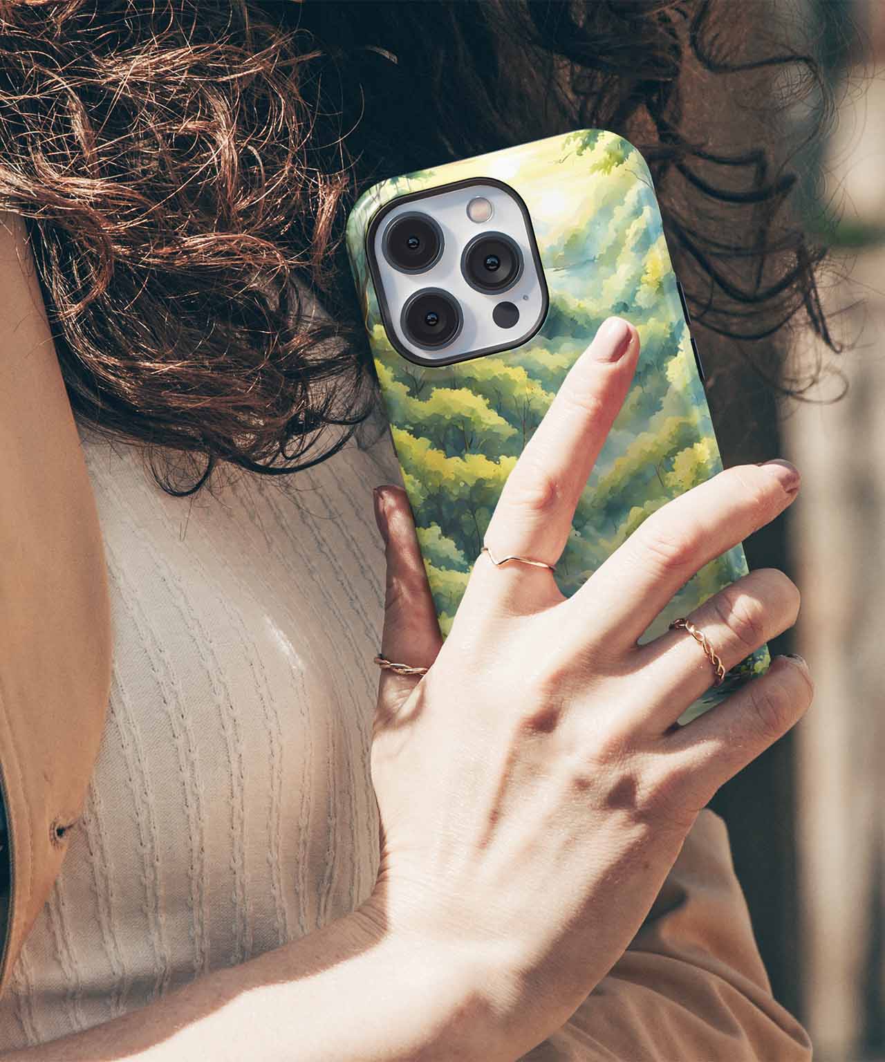 Glorious Nature Awakening in Sunshine iPhone case Case Cazify - Delivery Canada