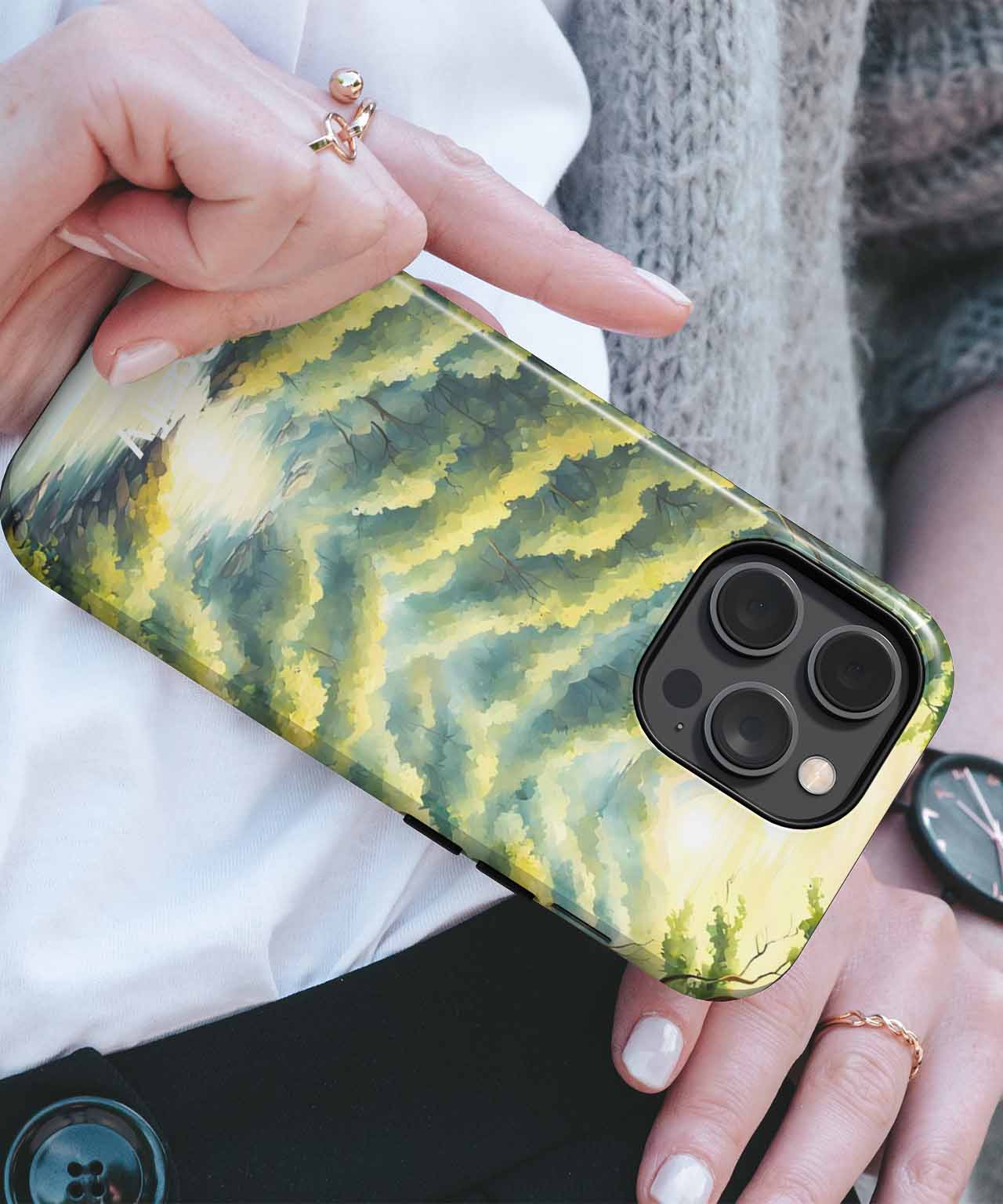 Glorious Nature Awakening in Sunshine iPhone case Case Cazify - Delivery Canada