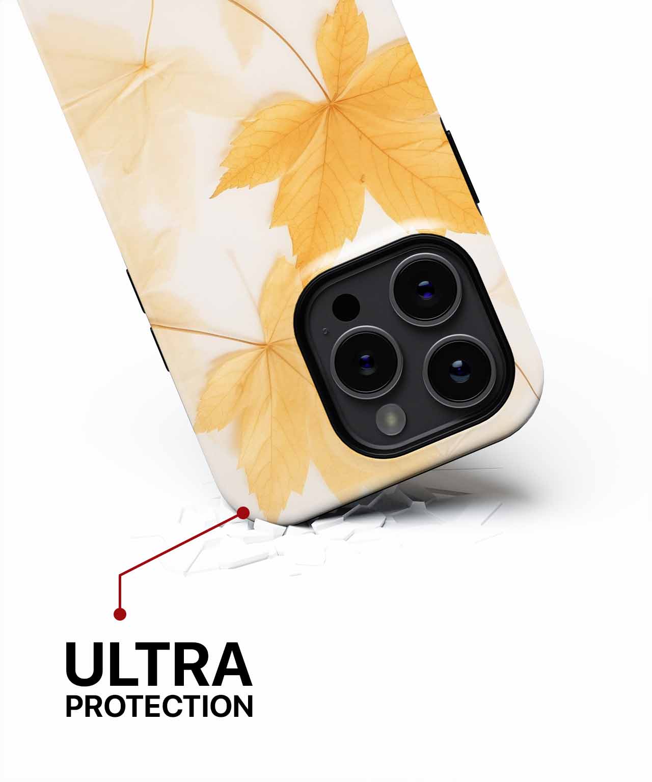Golden Crunchy Leaves Dance Party iPhone case Case Cazify - Delivery Canada