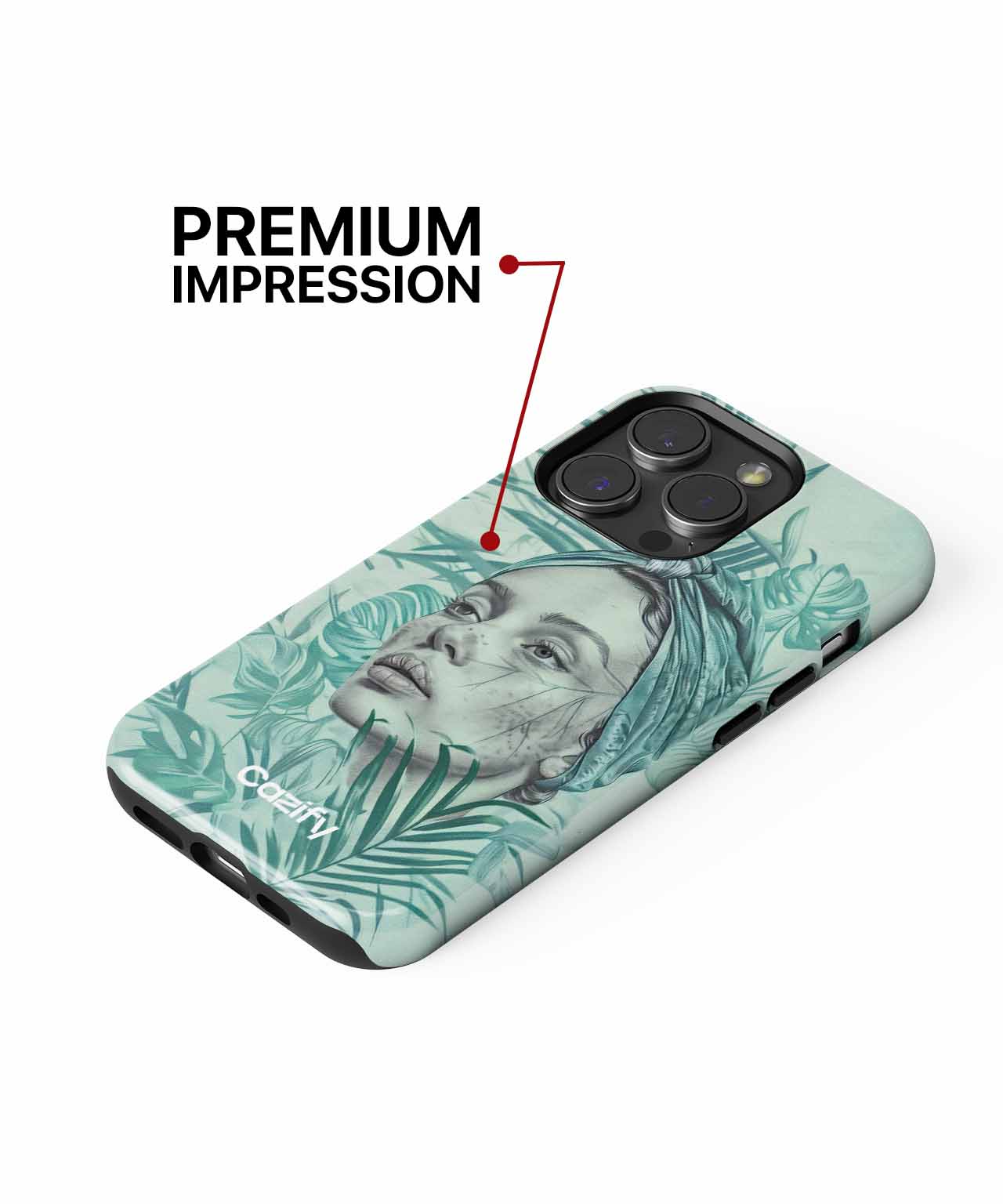 Green Oasis of Serene Beauty iPhone case Case Cazify - Delivery Canada