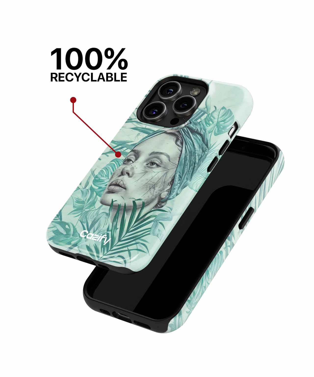 Green Oasis of Serene Beauty iPhone case Case Cazify - Delivery Canada