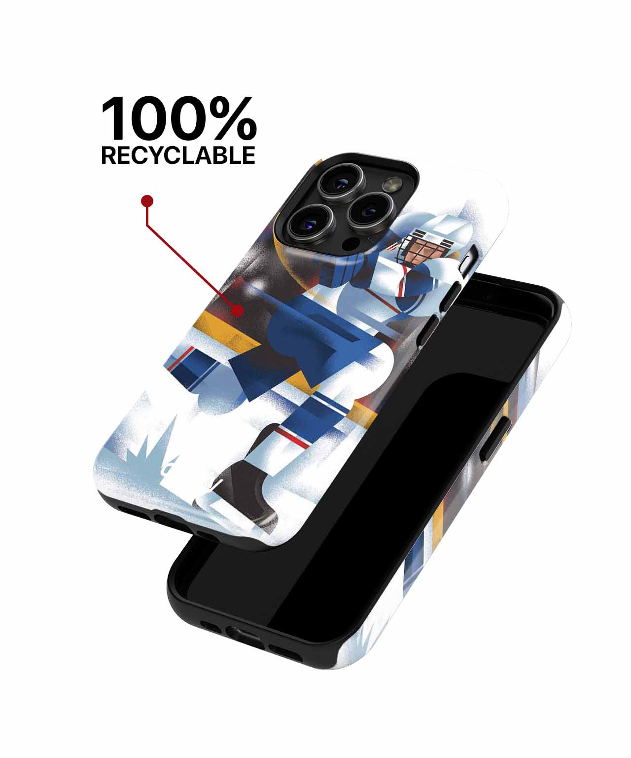 Ice Dance of Victory Skater iPhone case Case Cazify - Delivery Canada