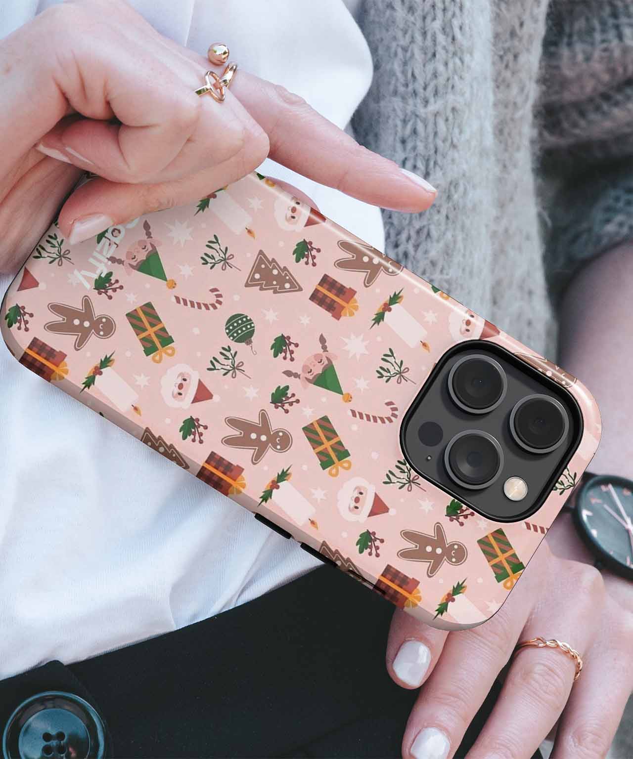 Jolly Holiday Treats and Cheer iPhone case Case Cazify - Delivery Canada