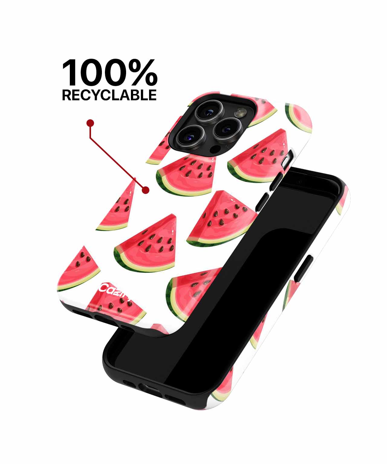 Juicy Summer Delight Watermelon Slices iPhone case Case Cazify - Delivery Canada