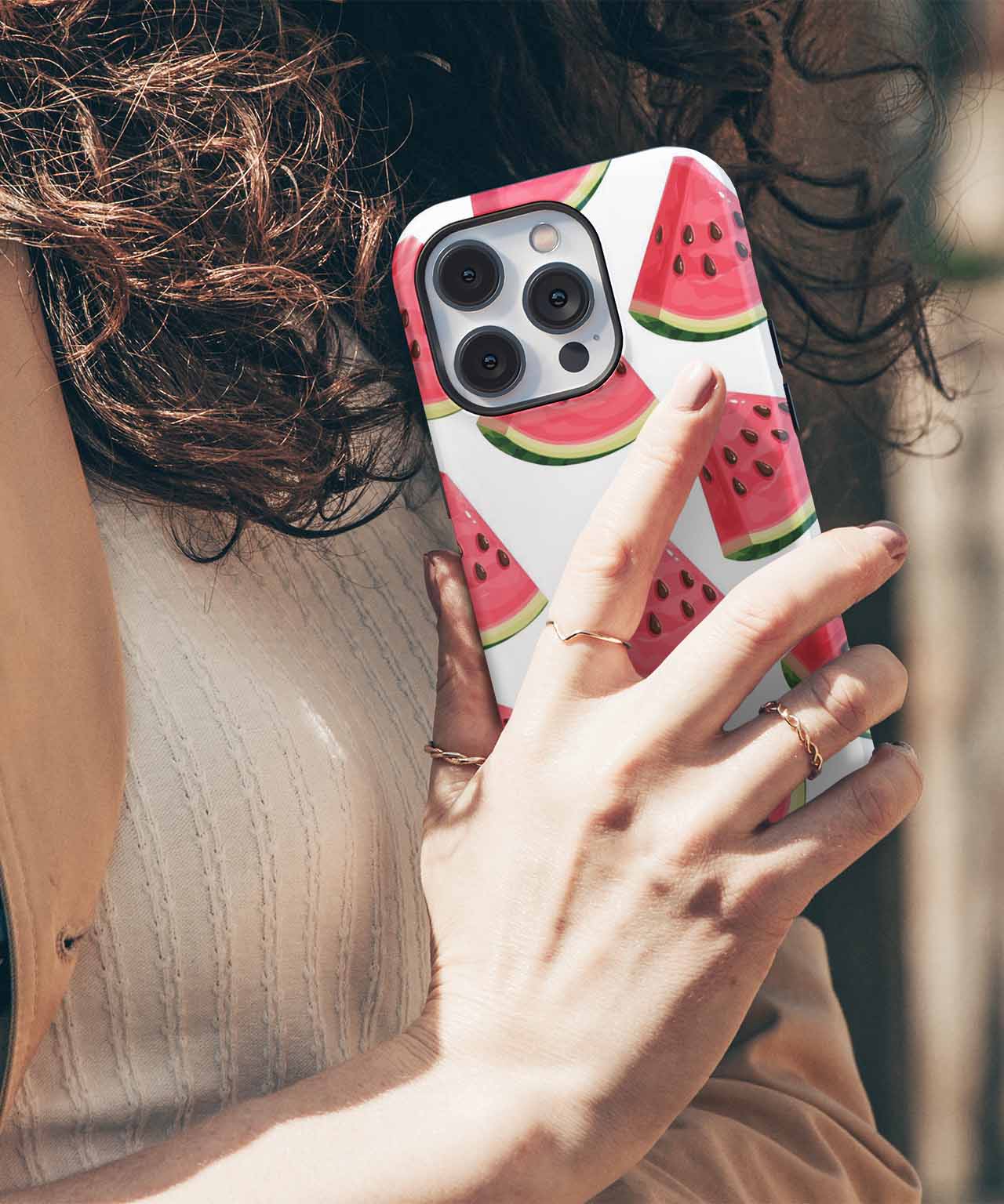 Juicy Summer Delight Watermelon Slices iPhone case Case Cazify - Delivery Canada