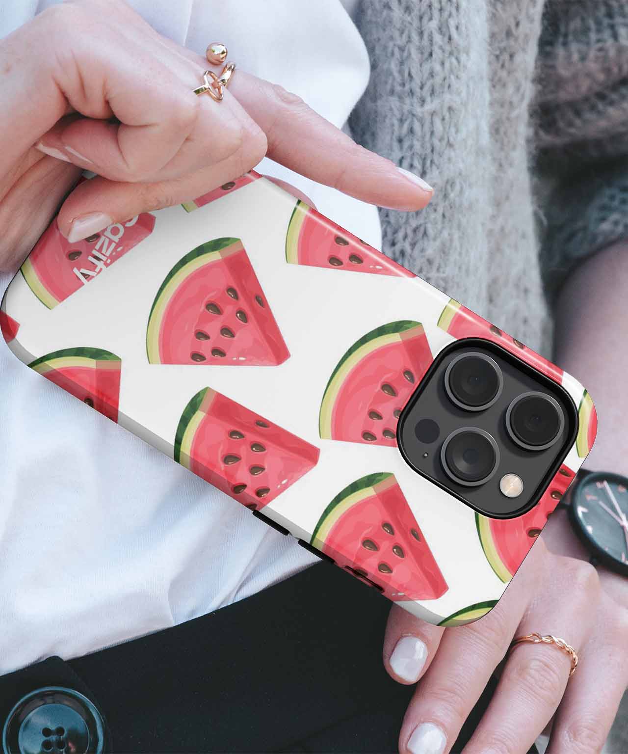 Juicy Summer Delight Watermelon Slices iPhone case Case Cazify - Delivery Canada