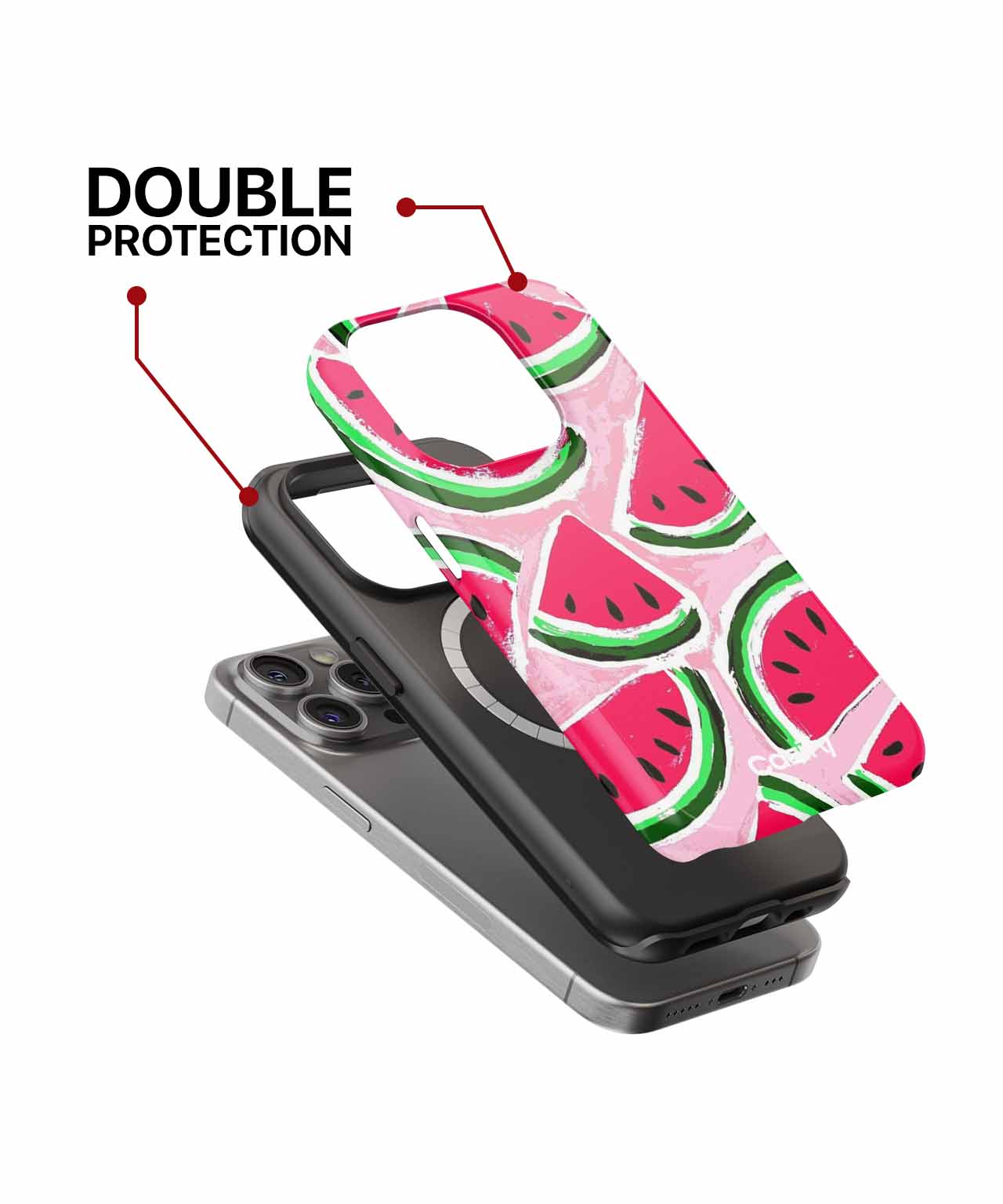 Juicy Summer Watermelon Delight iPhone case Case Cazify - Delivery Canada
