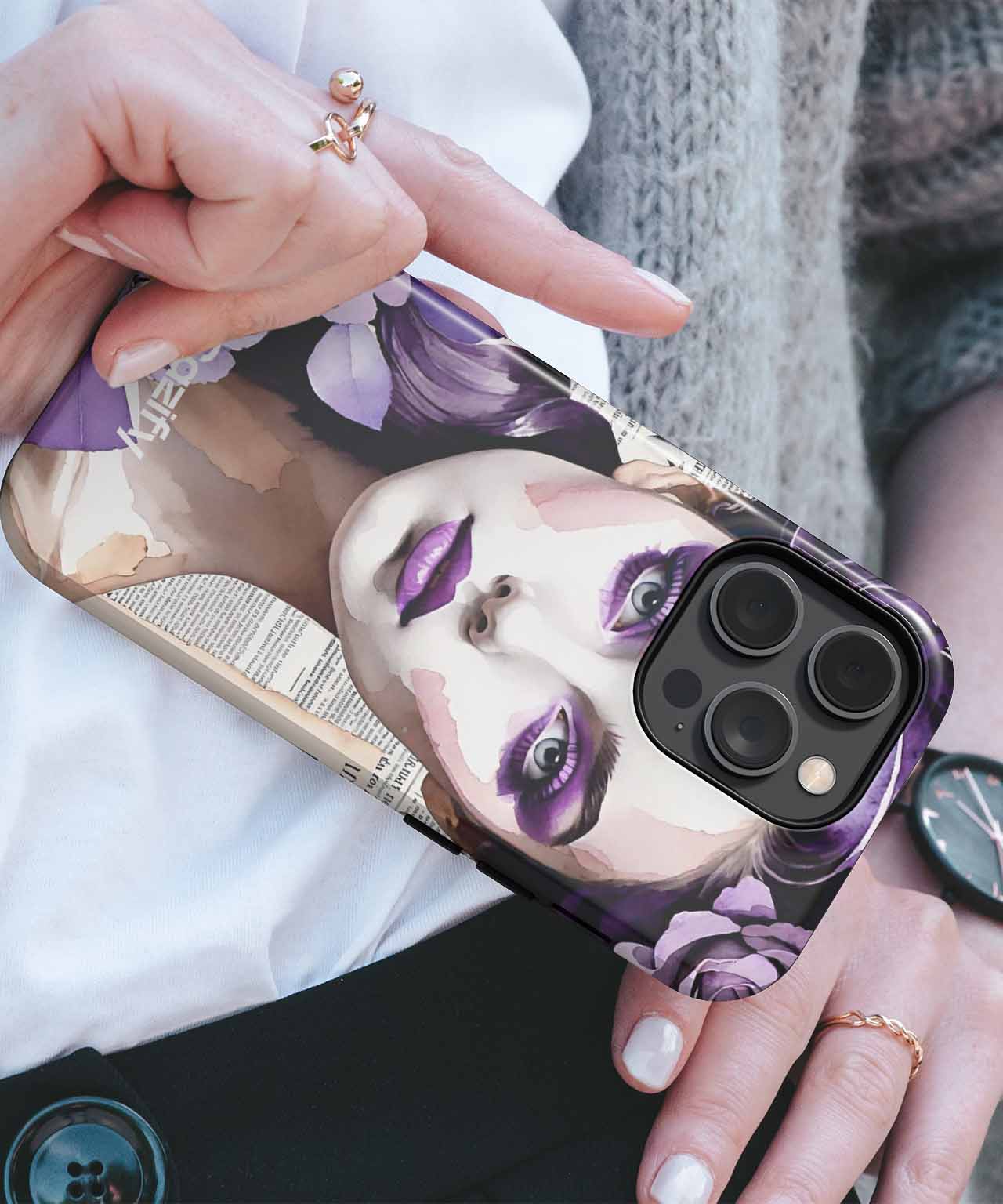 Lavender Dreamy Floral Beauty iPhone case Case Cazify - Delivery Canada