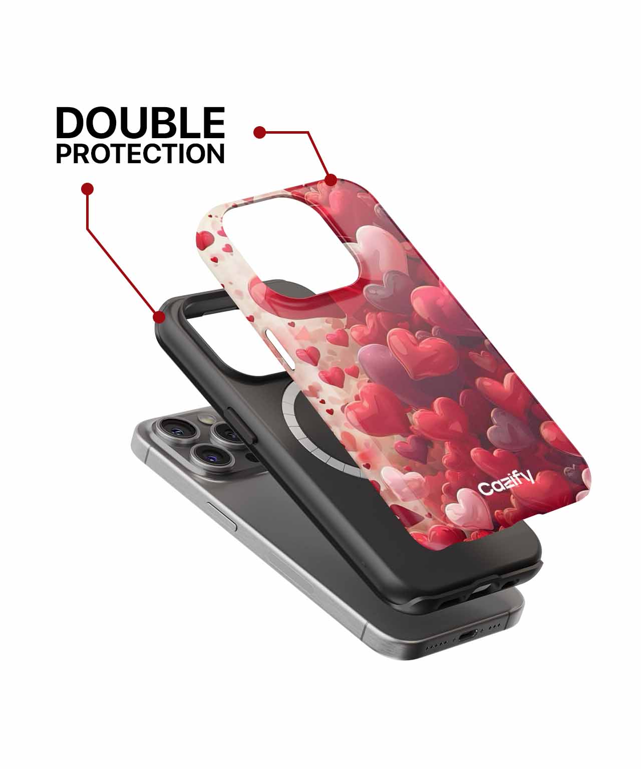 Loving Heart Explosion of Joy iPhone case Case Cazify - Delivery Canada