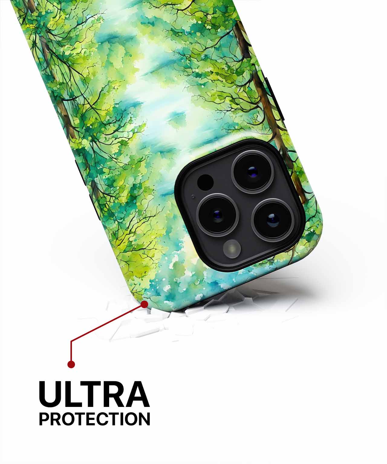 Lush Green Serenity in Nature iPhone case Case Cazify - Delivery Canada