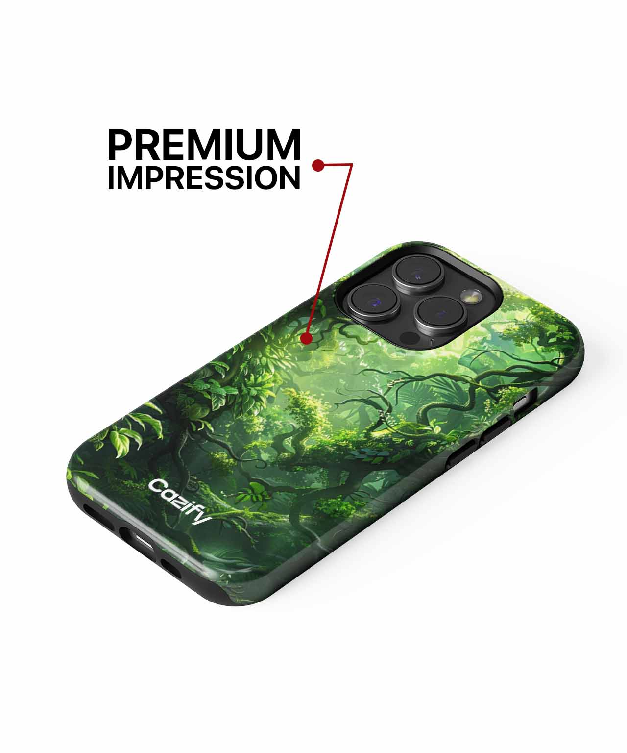 Lush Jungle Escape with Hidden Secrets iPhone case Case Cazify - Delivery Canada
