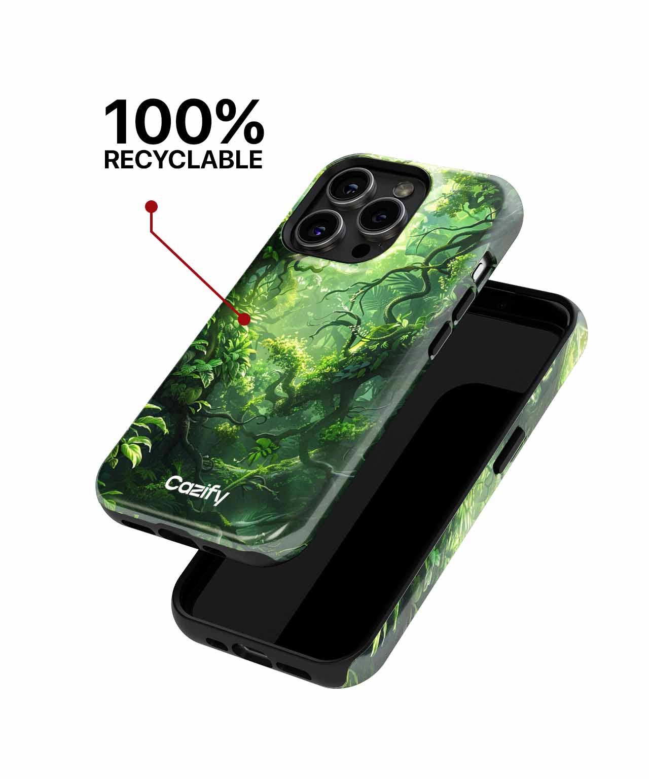 Lush Jungle Escape with Hidden Secrets iPhone case Case Cazify - Delivery Canada