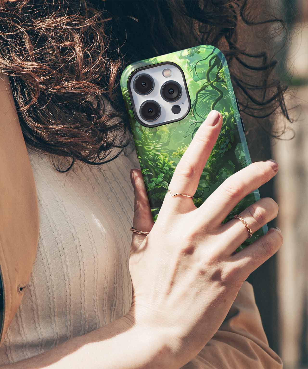 Lush Jungle Escape with Hidden Secrets iPhone case Case Cazify - Delivery Canada