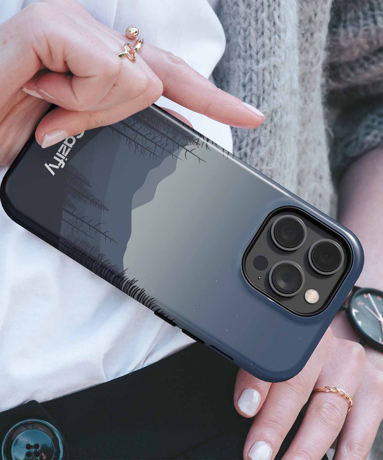 Moonlit Majestic Forest Adventure iPhone case Case Cazify - Delivery Canada