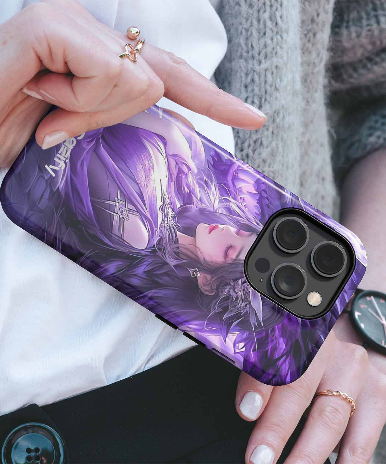 Mystical Dragon Embrace with Enchantment iPhone case Case Cazify - Delivery Canada