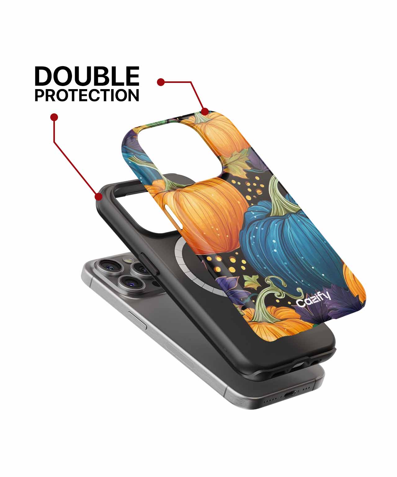 Pumpkin Party Colorful Harvest Fun iPhone case Case Cazify - Delivery Canada