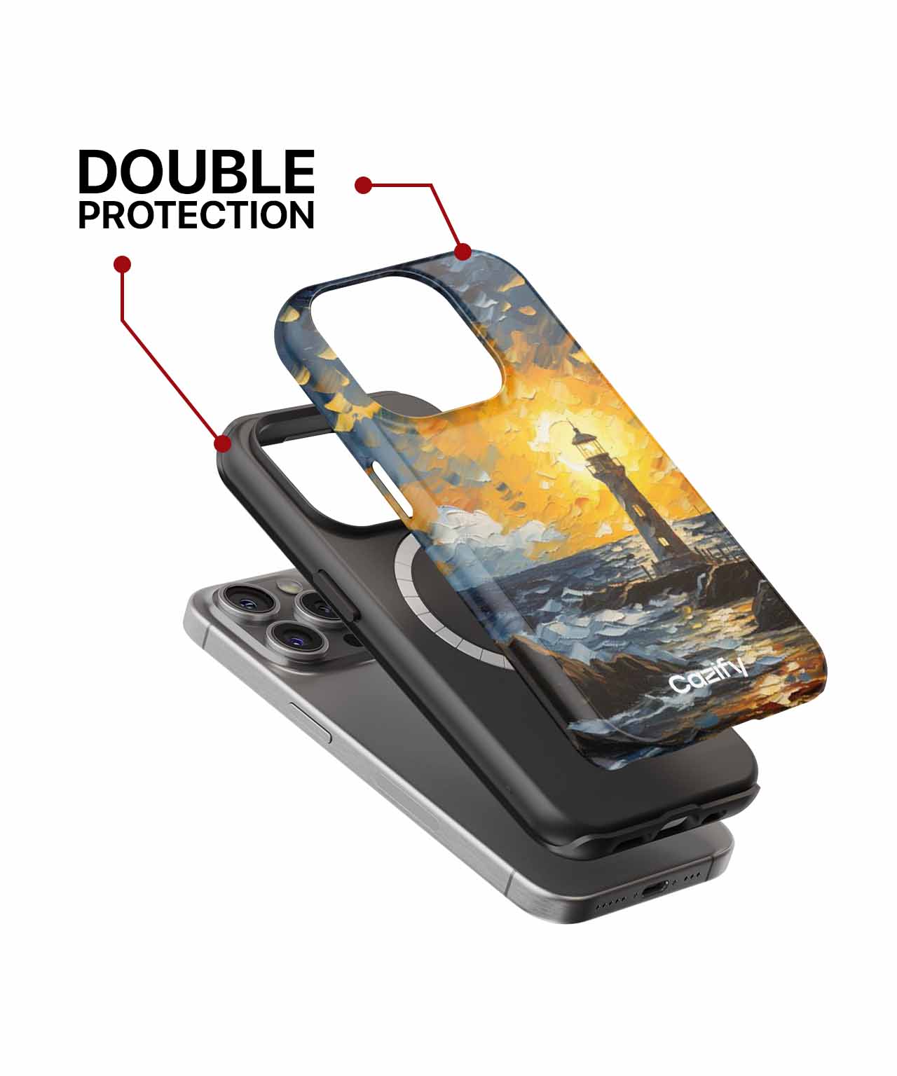 Radiant Beacon of Hope Shining Bright iPhone case Case Cazify - Delivery Canada