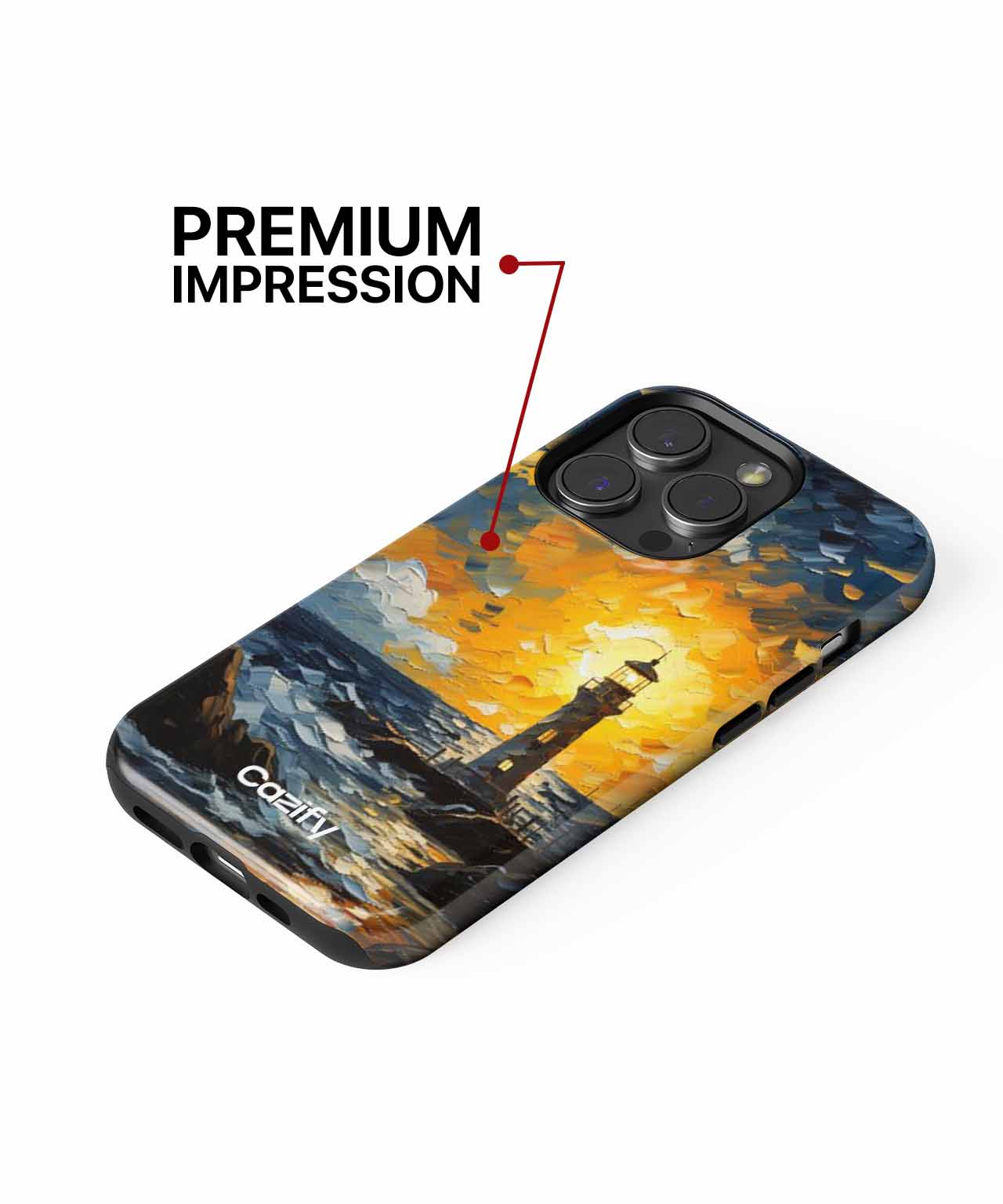 Radiant Beacon of Hope Shining Bright iPhone case Case Cazify - Delivery Canada