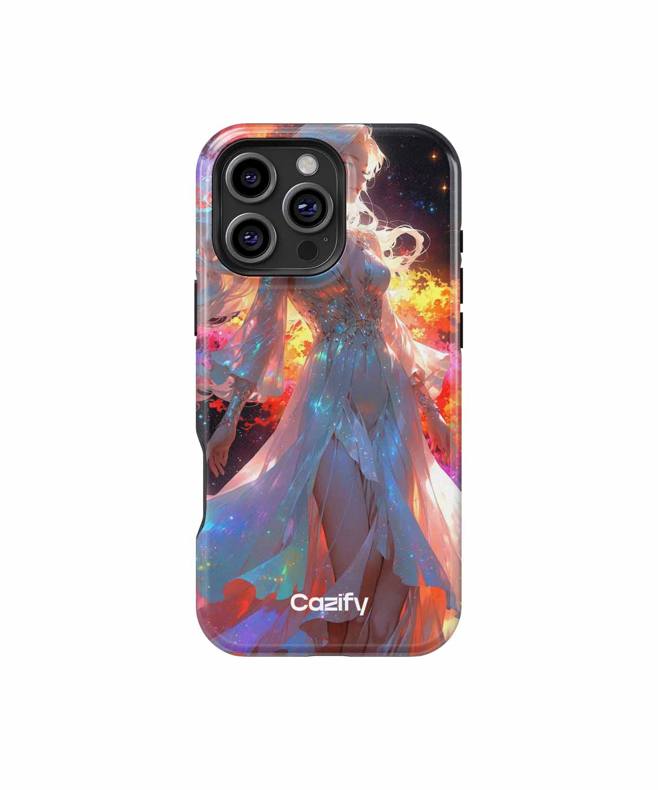 Radiant Cosmic Dancer in Shimmering Light iPhone case Case Cazify - Delivery Canada