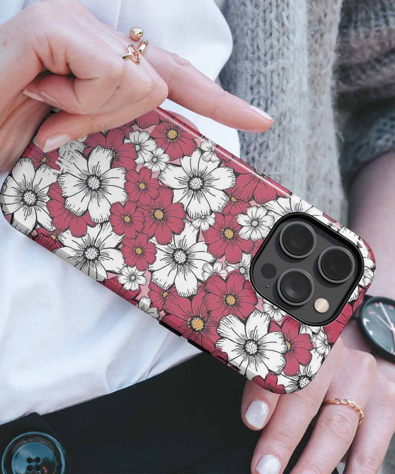 Radiant Floral Explosion in Bloom iPhone case Case Cazify - Delivery Canada