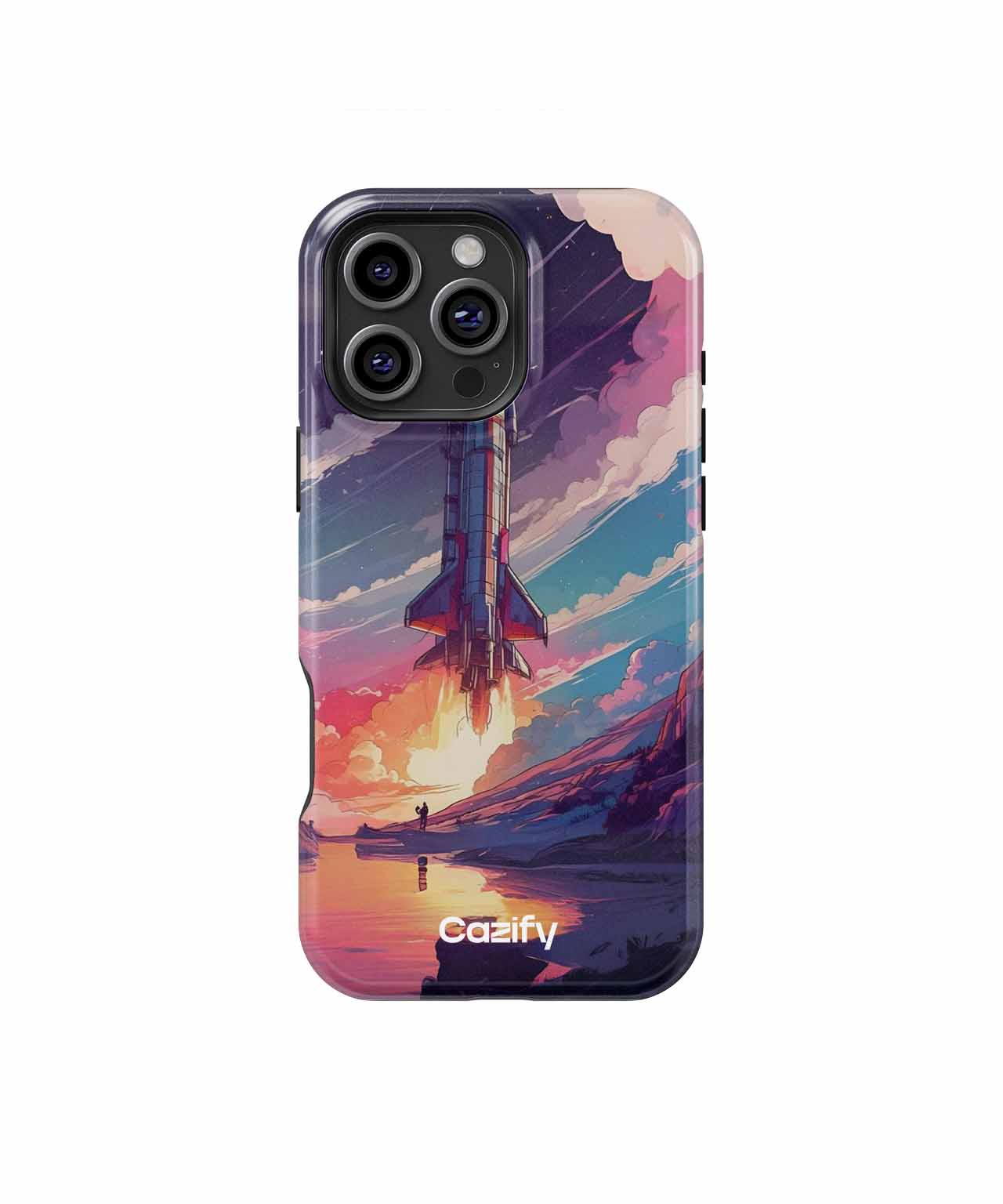 Rocketing into Colorful Dreams iPhone case Case Cazify - Delivery Canada