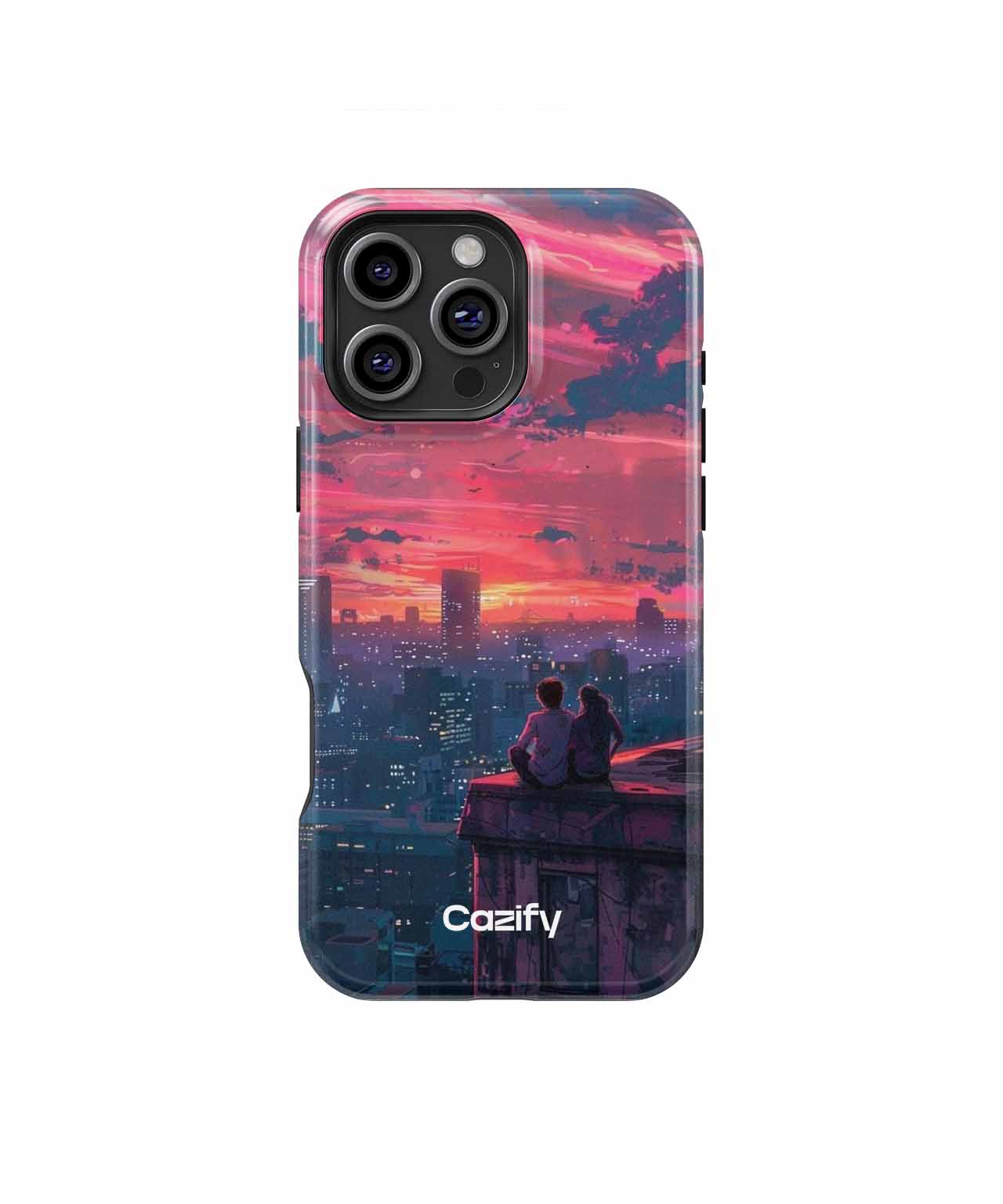 Romantic Sunset Skyline Adventure iPhone case Case Cazify - Delivery Canada
