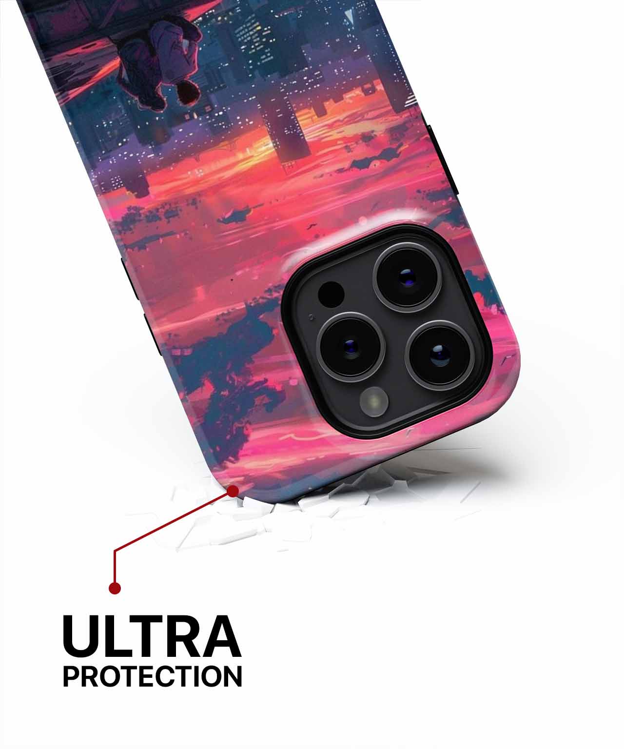 Romantic Sunset Skyline Adventure iPhone case Case Cazify - Delivery Canada