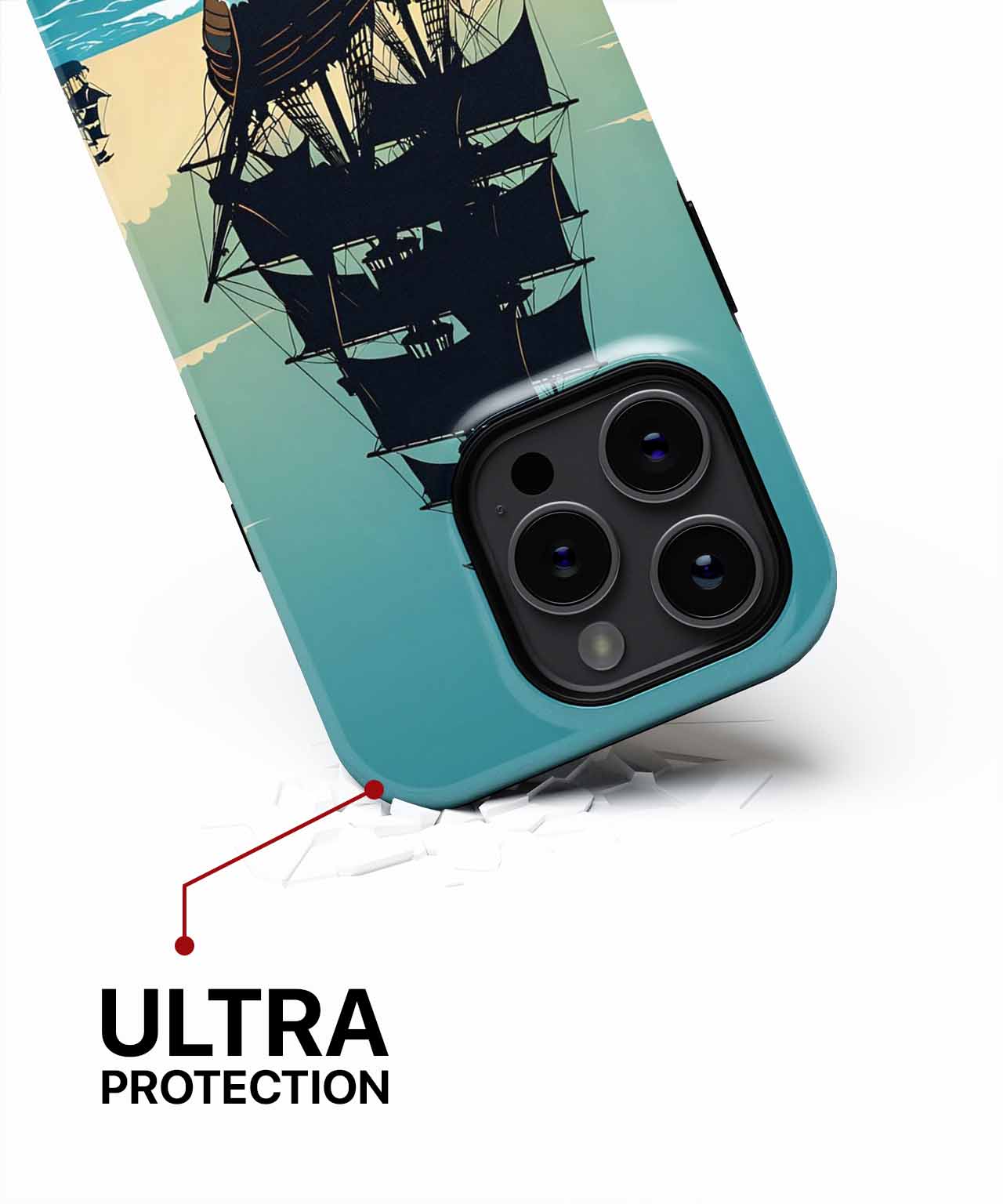 Sailing Through Wavy Adventures iPhone case Case Cazify - Delivery Canada
