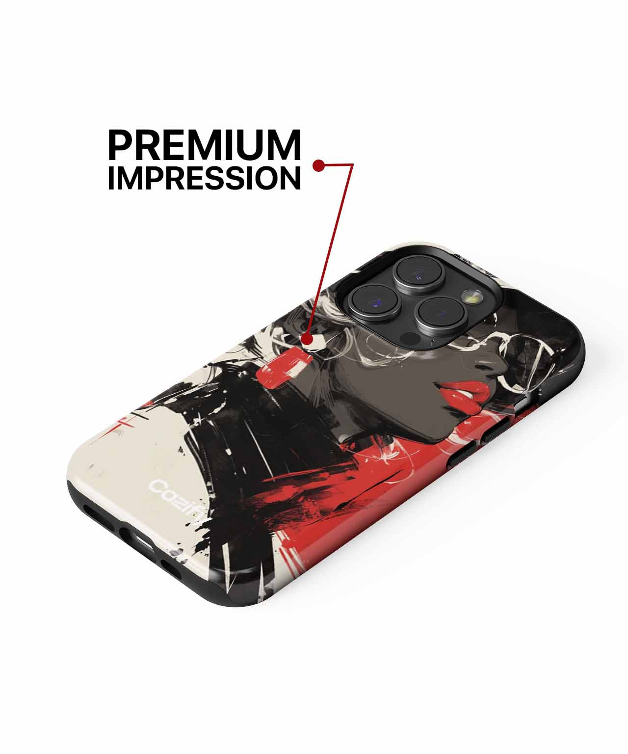 Sassy Diva in Bold Colors iPhone case Case Cazify - Delivery Canada