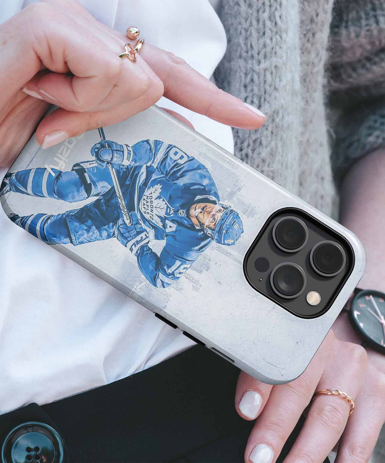 Skating with Style and Grace iPhone case Case Cazify - Delivery Canada
