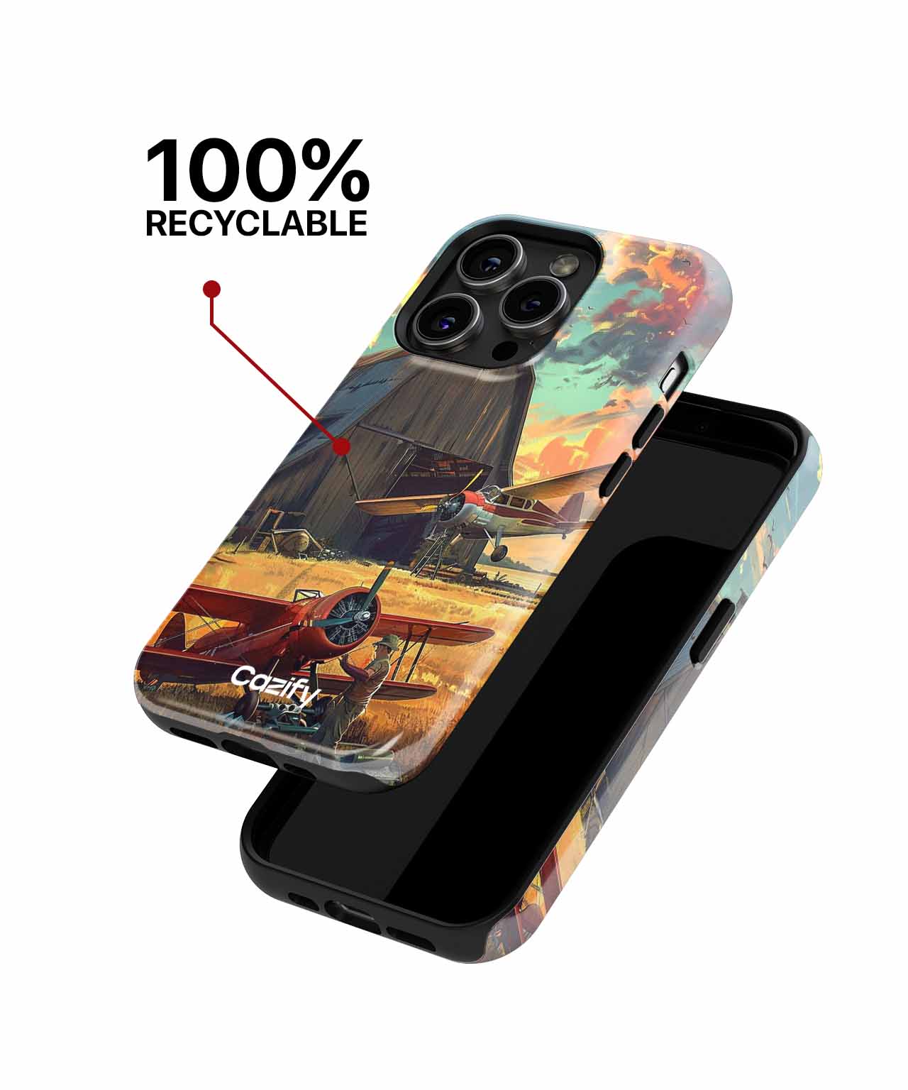 Skybound Dreams in a Barnyard iPhone case Case Cazify - Delivery Canada