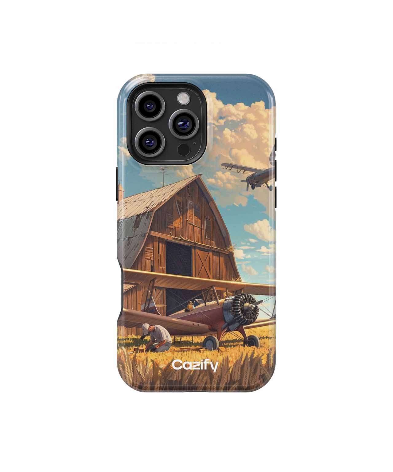 Skyward Dreams in Golden Fields iPhone case Case Cazify - Delivery Canada