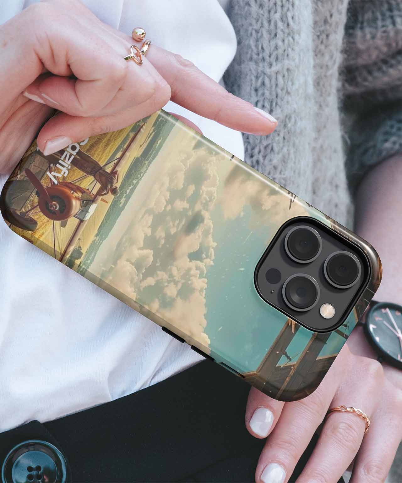 Skyward Dreams of Farming Adventures iPhone case Case Cazify - Delivery Canada